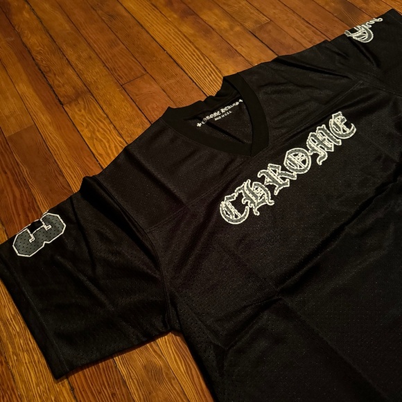 Chrome Hearts Jersey Mesh Short Sleeve Shirt - Picture 3 of 8